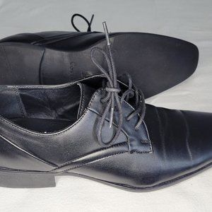 Calvin Klein Black Oxford Dress Shoes (LIKE NEW)